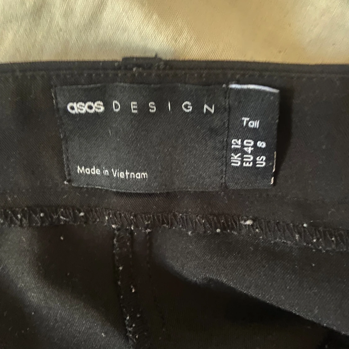 Svarta kostymbyxor från ASOS  - 91