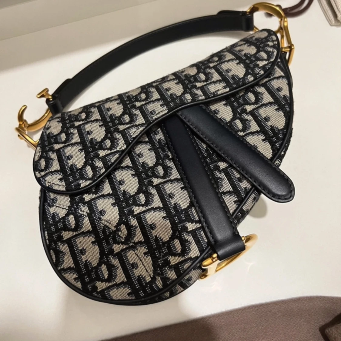 Dior saddle väska  - 93