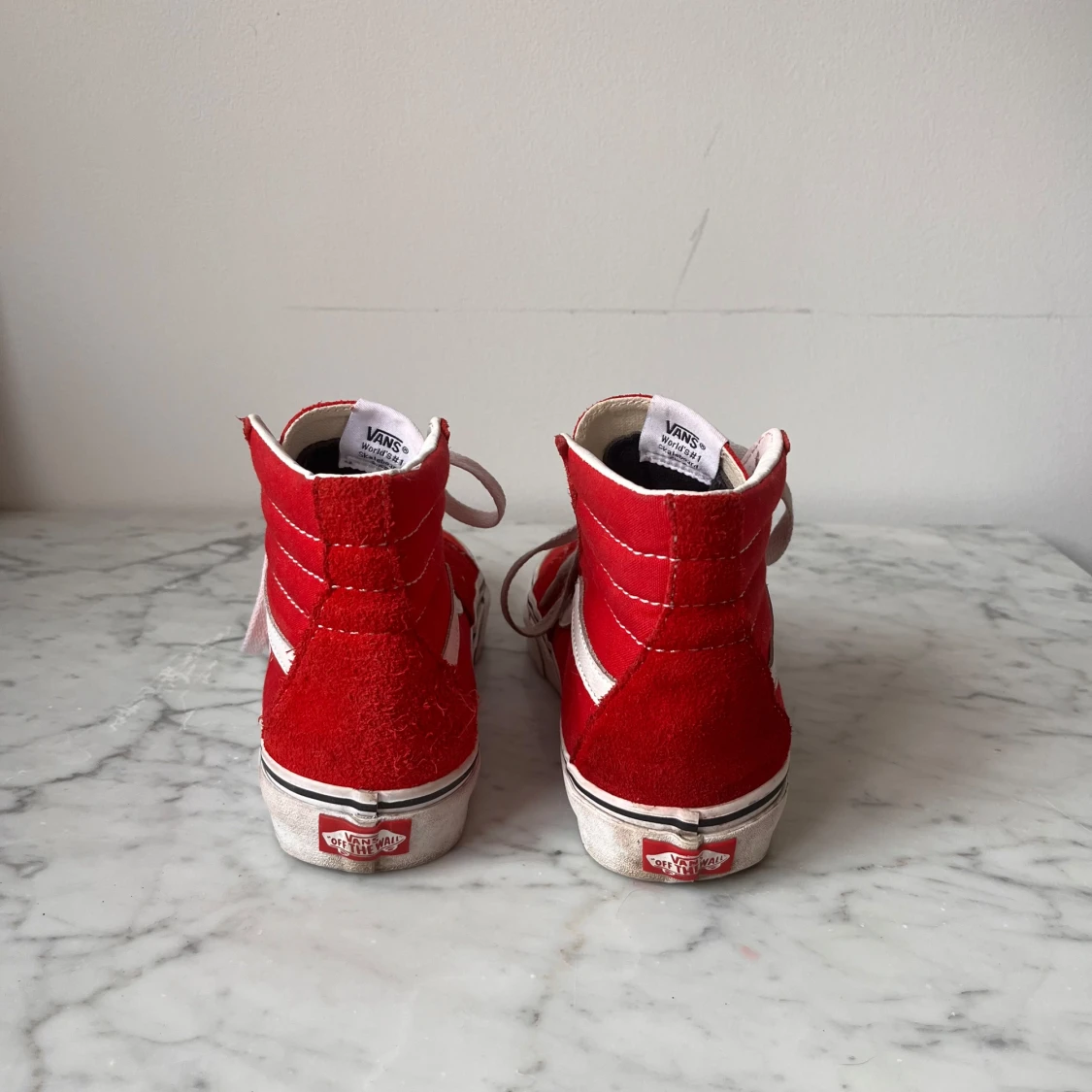 Röda sneakers från Vans - 3