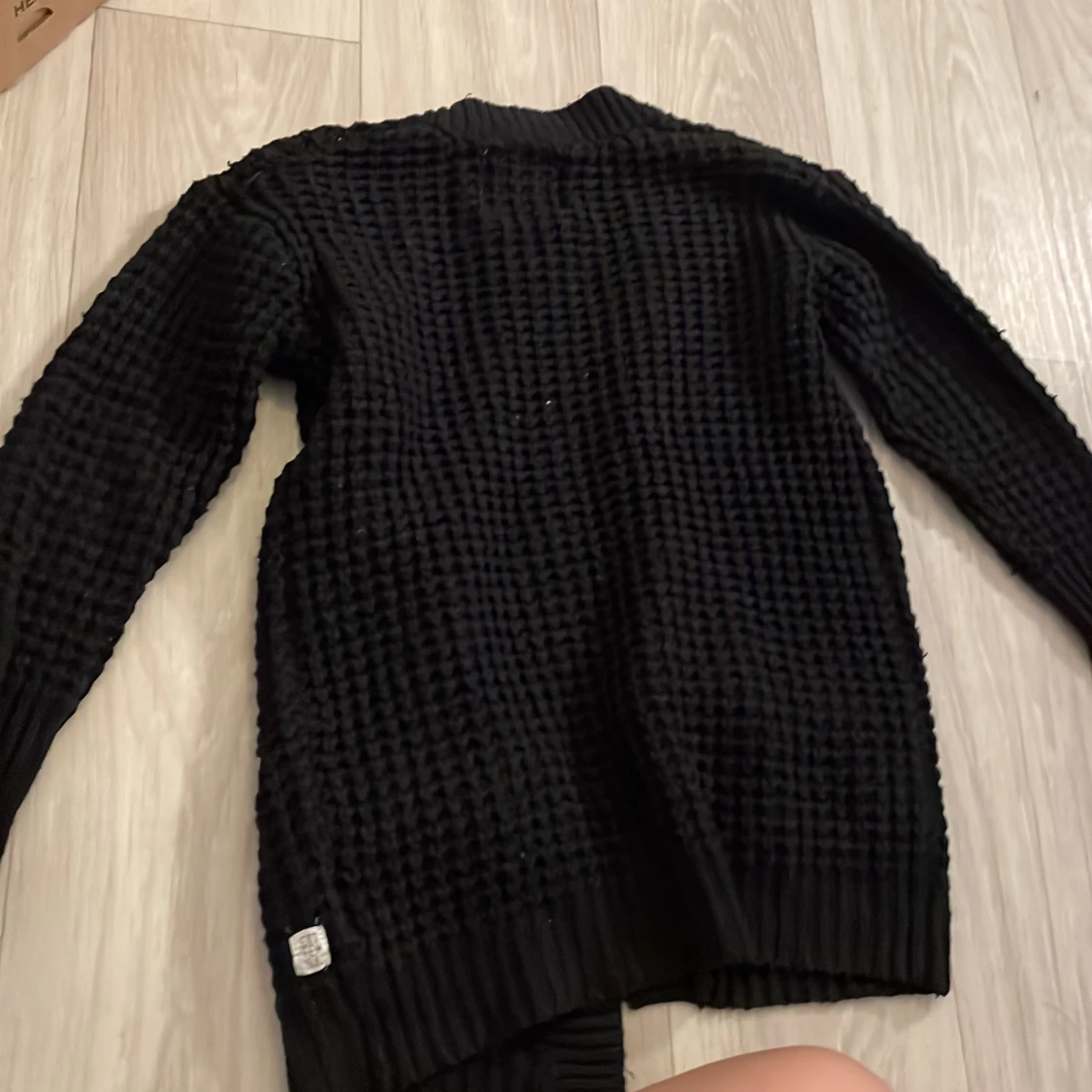 Svart stickad kofta från 157 - 2