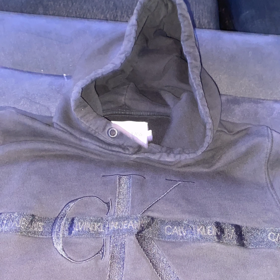 Svart hoodie från Calvin Klein Jeans - 3