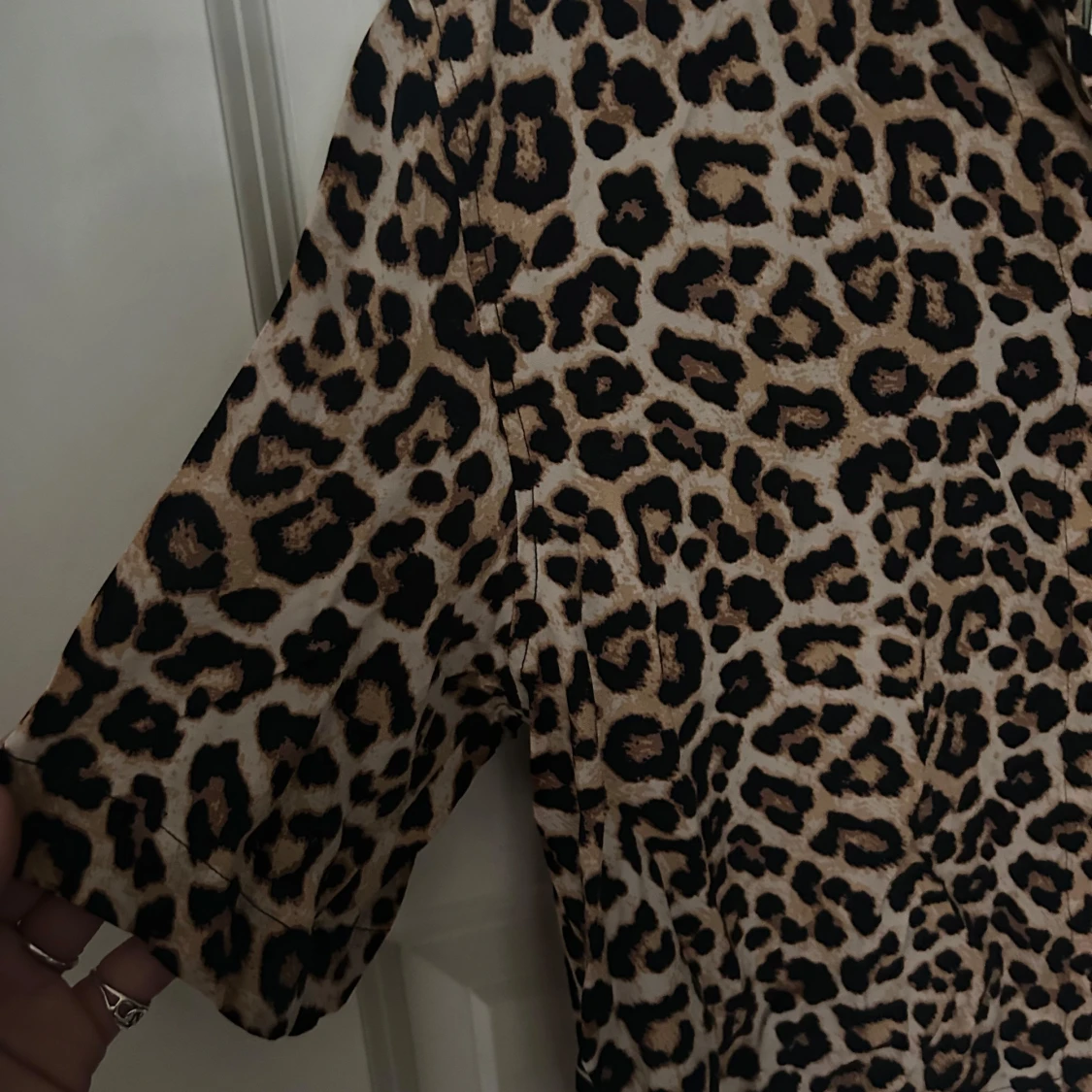 Leopardmönstrad blus - 3