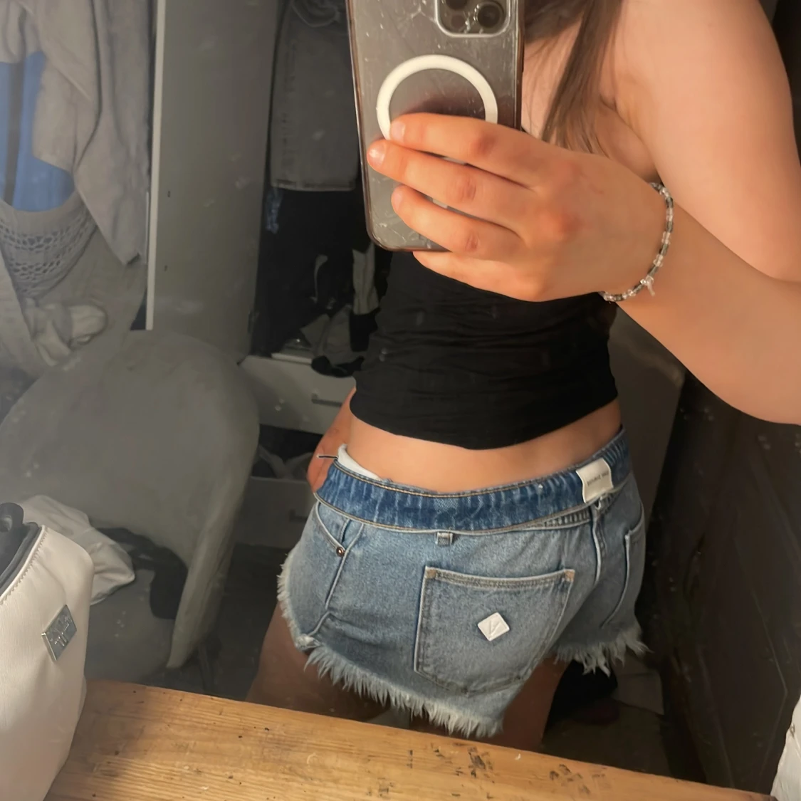 Blå jeansshorts från Abrand Jeans - 1