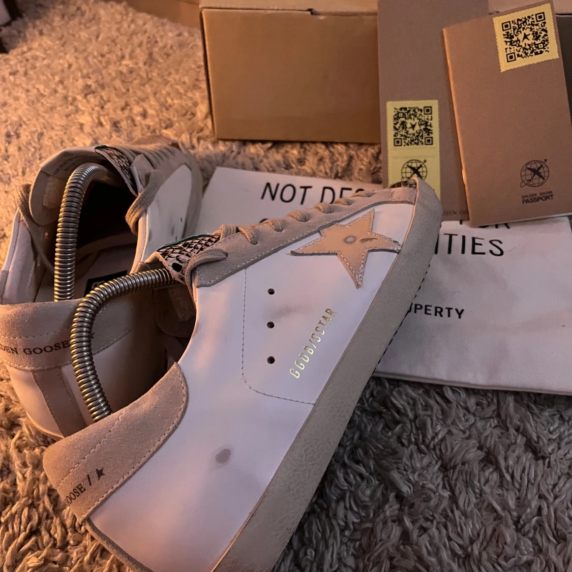 Golden Goose sneakers med ormskinnsmönster - 2