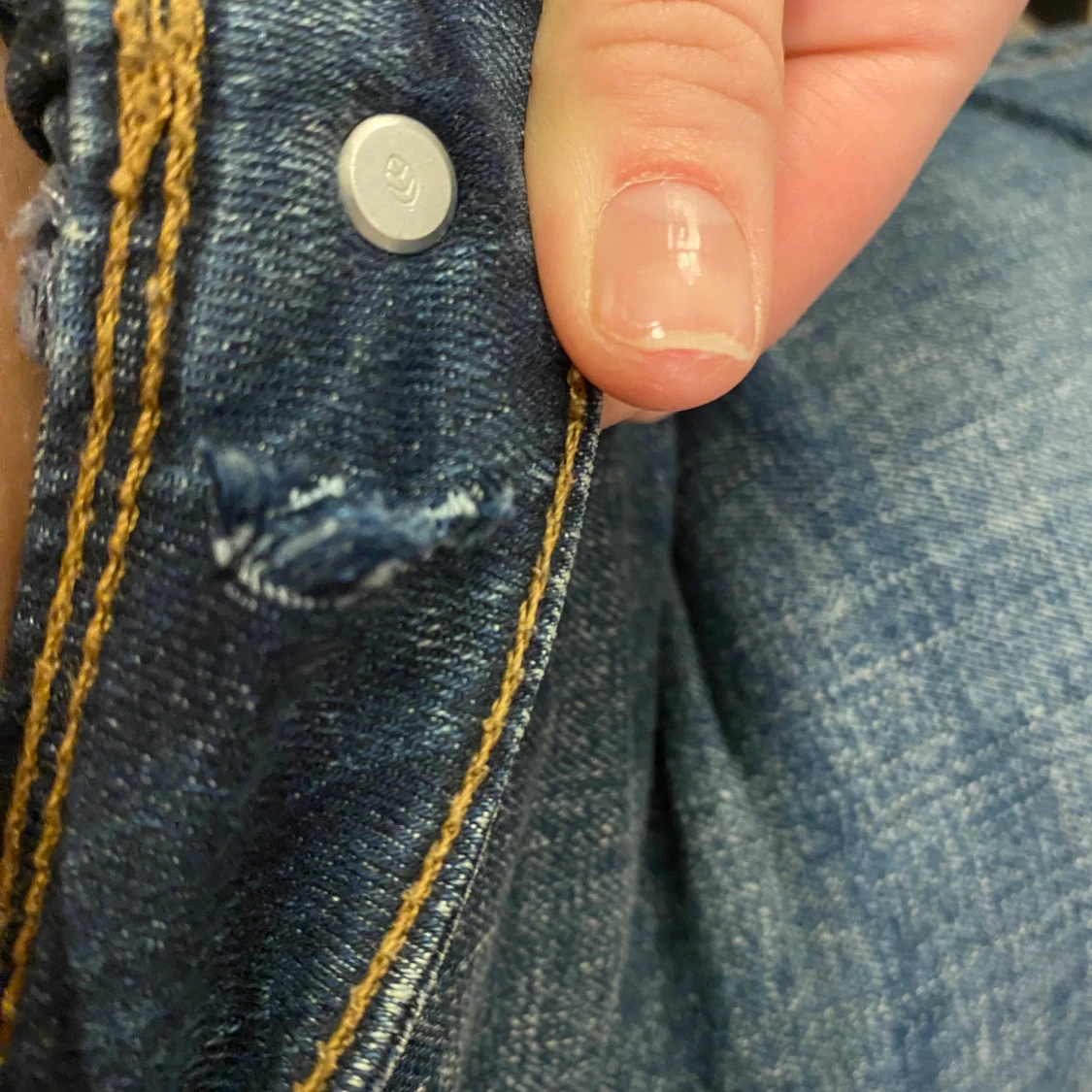 Låg midjade bootcut jeans - 3