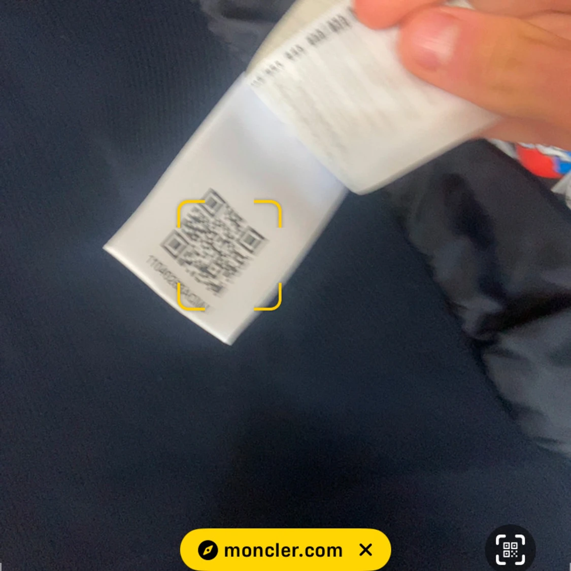Mörkblå jacka från Moncler - 91