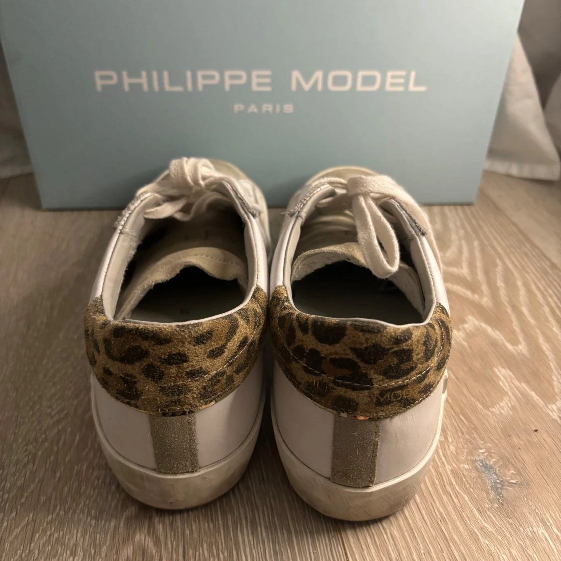 Philippe Model sneakers med leoparddetaljer - 90