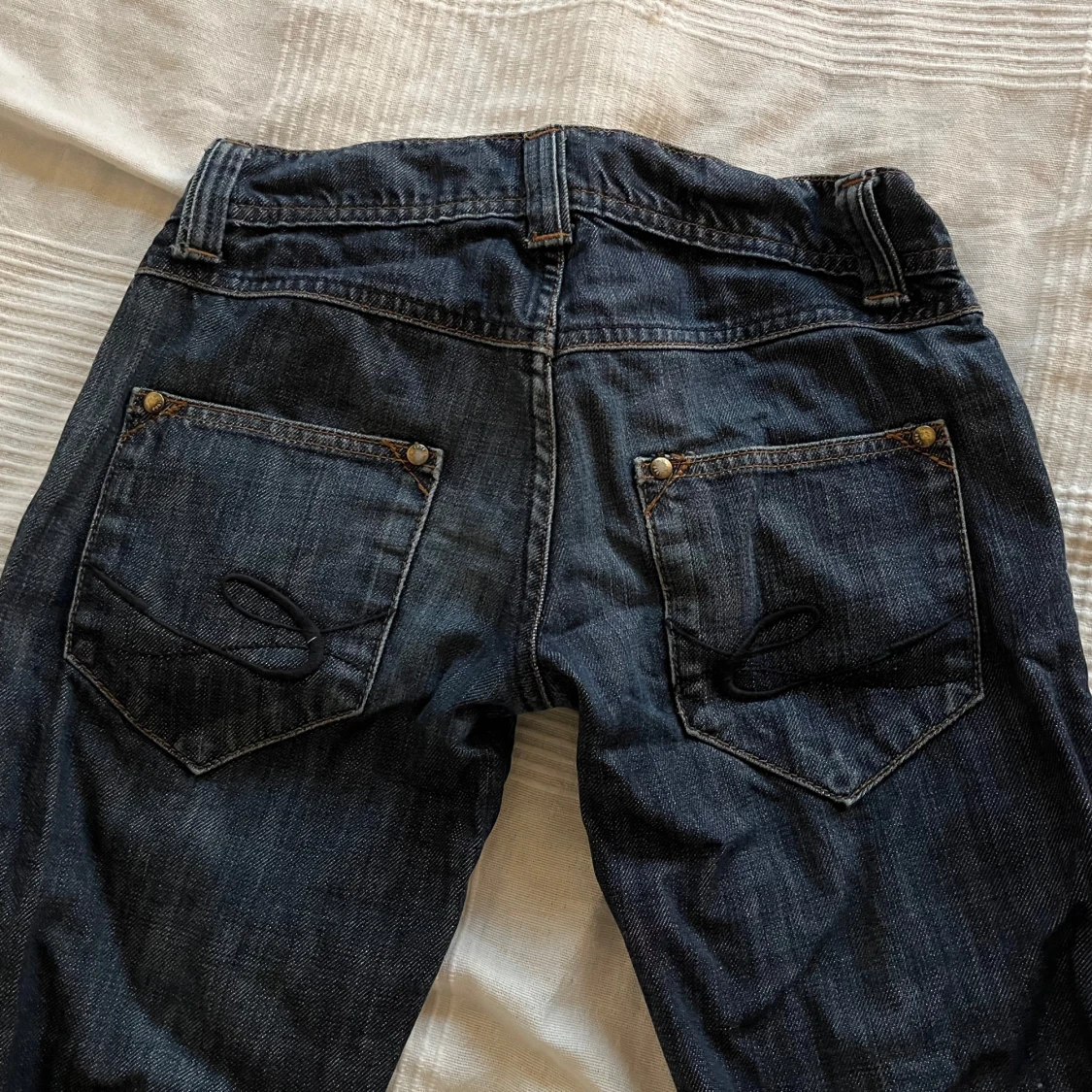 Lågmidjade bootcut jeans - 90