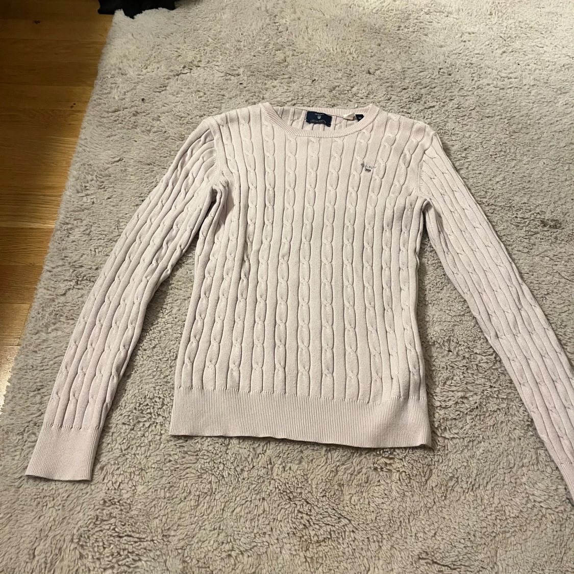 Ljusrosa stickad tröja från GANT - 93