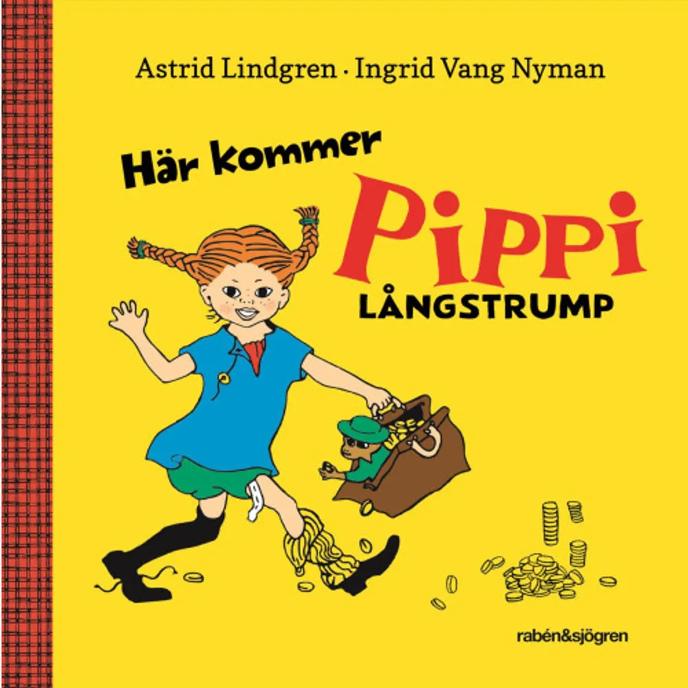 Både stora och små - alla kan väl sången om Pippi! Här som älskad visa i en egen liten bok med Ingrid Vang Nymans färgstarka bilder.Titta, peka och sjung! - den allra första visboken för de allra minsta.    Format Board book   Omfång 16 sidor   Språk Svenska   Förlag Rabén & Sjögren   Utgivningsdatum 2015-04-20   Medverkande Ingrid Vang Nyman   ISBN 9789129697285  . Böcker.