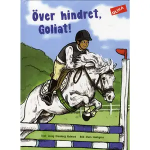 En bok om att möta våra rädslor och om att aldrig ge upp!Ghassan blir inte alls glad över att behöva rida Goliat på hopptävlingen. Det är nämligen stallets bråkigaste ponny. Och allt Ghassan vill är att hamna i hopplaget. Hur ska han kunna göra det när Goliat vägrar ge med sig? Och finns det någon som kan hjälpa honom?Sagt om boken: Över hindret, Goliat! är en riktigt bra och normkreativ bok om en hästintresserad pojke som vågar visa att han är både ledsen och rädd. Berättelsen utmanar på flera sätt normerna och behövs i vårt arbete för ökad jämställdhet. /.../ Det här är en bok utan stereotypiska könsroller och vi får möta människor från helt olika bakgrunder och med varierande hudfärger. Det är framförallt en bok med mycket känslor och budskapet är att inte ge upp trots att man är rädd. En kapitelbok för barn i yngre skolåldern, illustrerad av Clara Lindegren med fina uttrycksfulla teckningar i färg, som förstärker texten på ett utmärkt sätt. Maj-Britt Claesson, BTJOLIKA förlag tilldelades Rättvisepriset 2012 för sitt arbete för jämställdhet och jämlikhet i bokvärlden. MILJÖ OCH HÅLLBARHET: På OLIKA vill vi värna det hållbara och klimatkloka läsandet. Därför trycks våra böcker på andra sidan Östersjön, i Baltikum, på ett FSC-märkt papper och på ett tryckeri som är certifierat med Svanen. Lite närmare, lite dyrare, mycket bättre!     Format Inbunden   Omfång 74 sidor   Språk Svenska   Förlag Olika Förlag   Utgivningsdatum 2019-11-06   Medverkande Clara Lindegren   ISBN 9789188613561  