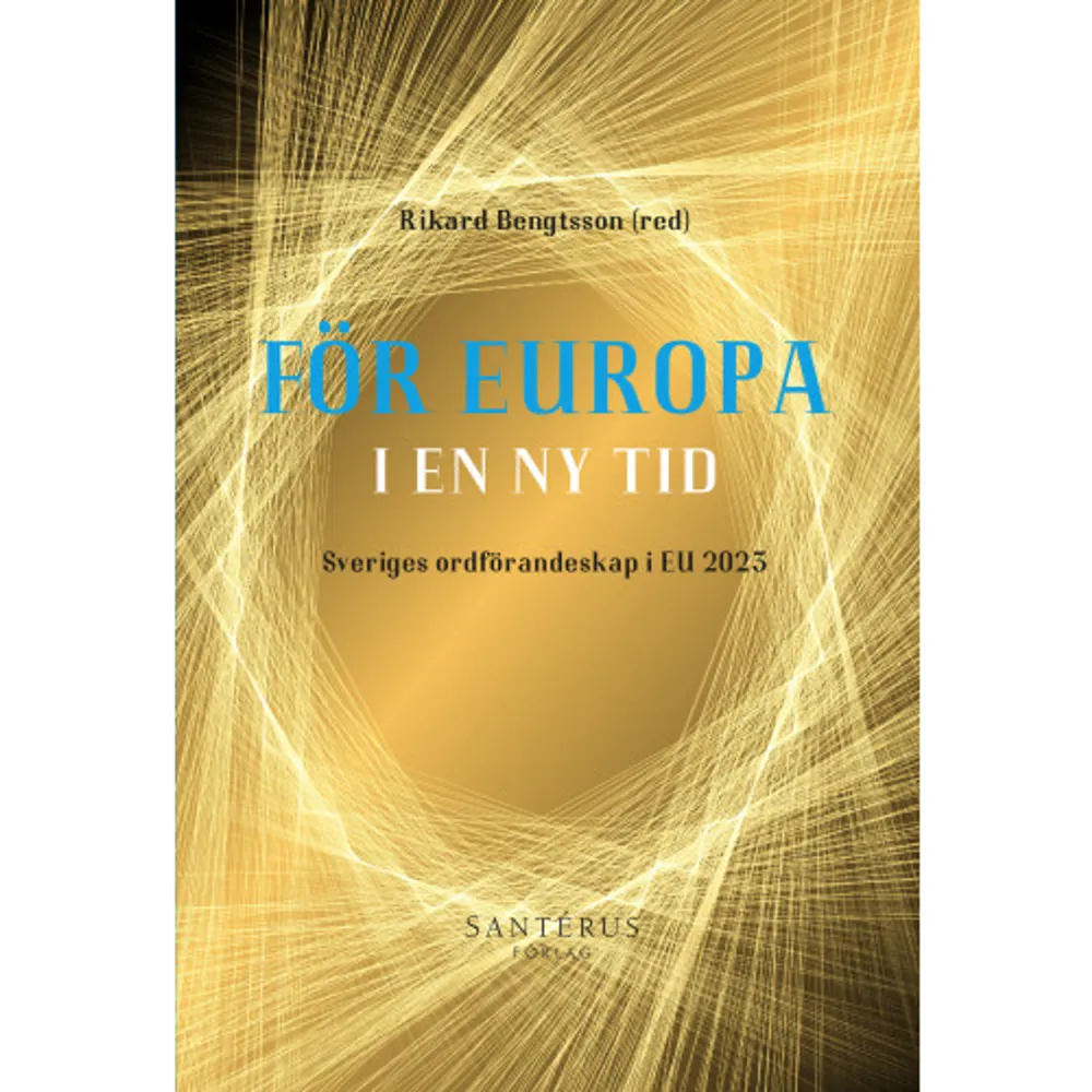 Under första halvåret 2023 var Sverige ordförande i Europeiska unionens råd. Det roterande ordförandeskapet innebär att administrera och leda arbetet i rådet, medla mellan medlemsstater för att nå gemensamma beslut och förhandla med Europaparlamentet för att få ny lagstiftning på plats. Under det svenska ordförandeskapet stod med nödvändighet Ukraina- och Rysslandsfrågorna i fokus samtidigt som frågor om konkurrenskraft, miljö- och klimatpolitik, migration samt demokrati och rättsstatens principer hade en framträdande plats på den politiska dagordningen. I den här boken analyserar tolv forskare det svenska ordförande­skapet utifrån en rad frågeställningar: Hur framskred arbetet inom olika politik­områden? I vilken utsträckning lyckades Sverige agera i ordförande­skapets olika roller? Hur fungerade förhandlingarna med ­Europaparlamentet? Vilken roll spelade Sverige på det utrikespolitiska området? Vad kännetecknade inrikespolitiken under ordförande­perioden? Vilket avtryck gjorde ordförande­skapet i nationell och internationell media? Hur förhåller sig ordförandeskapet 2023 till de två tidigare svenska ordförande­skapen 2001 och 2009? Vad säger ­ordförandeskapet 2023 om svensk Europa­politik och om ordförandeskapsinstitutionens dynamik och framtid?    Format Häftad   Omfång 264 sidor   Språk Svenska   Förlag Santérus Förlag   Utgivningsdatum 2023-12-15   Medverkande Rikard Bengtsson   Medverkande Louise Bengtsson   Medverkande Rikard Bengtsson   Medverkande Magnus Blomgren   Medverkande Kajsa Edholm   Medverkande Mats Engström   Medverkande Markus Johansson   Medverkande Anna Michalski   Medverkande Bernd Parusel   Medverkande Malena Rosén Sundström   Medverkande Robin Rönneke Belfrage   Medverkande Mikael Sundström   Medverkande Anna Södersten   ISBN 9789173592031  . Böcker.