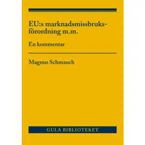 Sedan den 1 februari 2017 är EU:s marknadsmissbruksförordning fullt tillämplig i Sverige. Förordningen medför bl.a. flera nya skyldigheter för personer som är aktiva på värdepappersmarknaden och den föreskriver också betydligt högre sanktionsavgifter. I boken samlas hela regelverket för första gången i en volym på svenska, med initierade redogörelser för bestämmelsernas praktiska tillämpning. I anslutning till de enskilda bestämmelserna återges texten till samtliga delegerade förordningar. Även den svenska kompletterande lagstiftningen och ansvarsfördelningen mellan Finansinspektionen och Ekobrottsmyndigheten behandlas tillsammans med bestämmelserna om marknadsmissbruk. Kommentaren är användbar såväl för akademiker och advokater som för bolagsjurister i noterade bolag och andra som är intresserade av regelverket och dess tillämpning.    Format Häftad   Omfång 369 sidor   Språk Svenska   Förlag Norstedts Juridik AB   Utgivningsdatum 2018-04-13   ISBN 9789139020349  