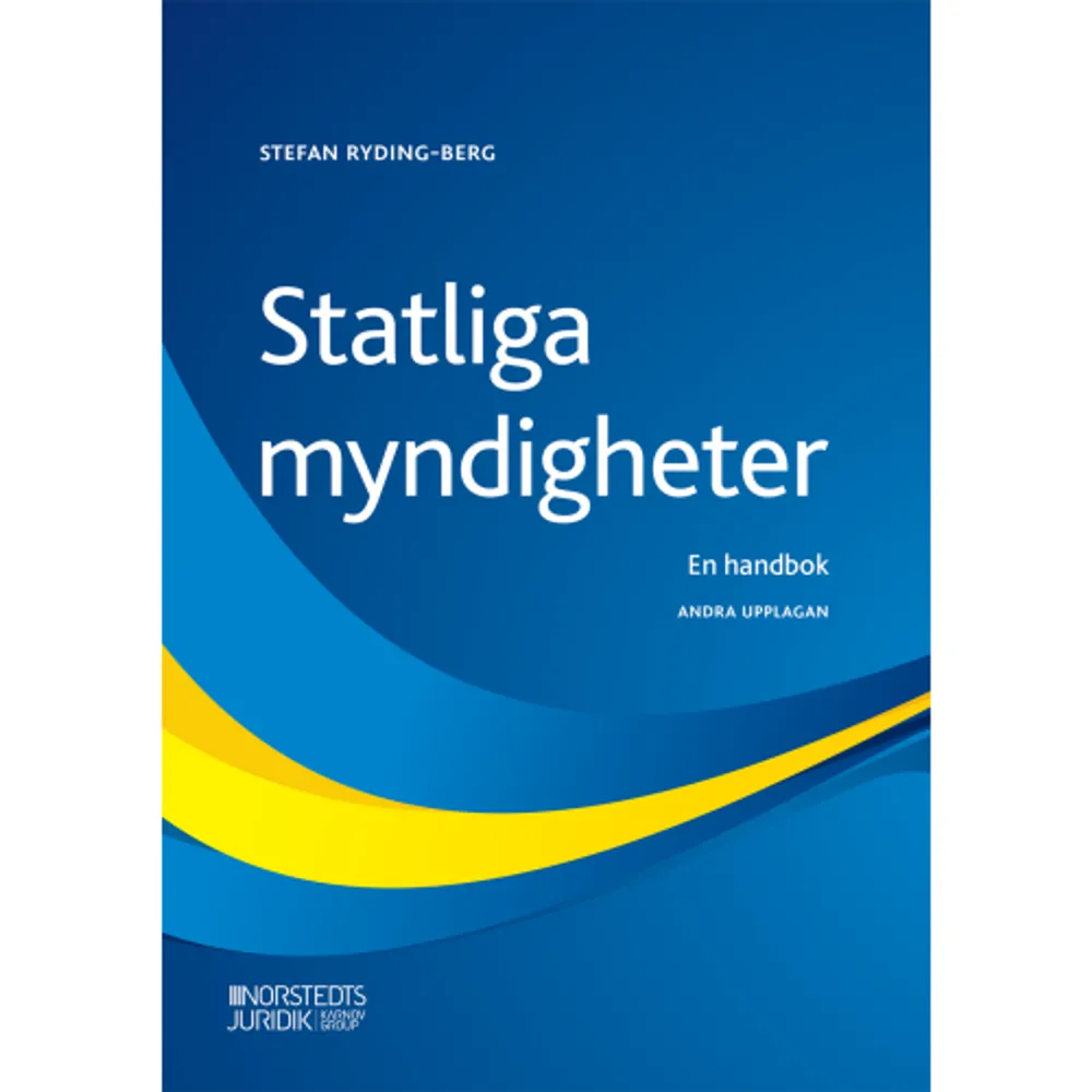 Regeringens styrning av statliga myndigheter har på senare år genomgått stora förändringar. I den här boken ges en modern och lättläst översikt över vad statliga myndigheter är, hur de organiseras och hur de styrs.Statliga myndigheter – En handbok ger en samlad beskrivning av de viktigaste rättsliga reglerna som berör myndigheternas verksamhet. Det finns också avsnitt om personalbestämmelser, disciplinansvar och krishantering m.m. I den nu föreliggande andra upplagan av detta arbete har uppdateringar gjorts av gällande lagar.Boken är tänkt att tjäna som både handbok och uppslagsbok, med möjlighet till fördjupning i form av vidare hänvisningar till propositioner, författningar och JO-beslut m.m. Boken riktar sig inte bara till chefer och medarbetare på myndigheter utan även till andra som vill veta hur myndigheter fungerar, t.ex. journalister, studenter och andra intresserade.    Format Häftad   Omfång 165 sidor   Språk Svenska   Förlag Norstedts Juridik   Utgivningsdatum 2022-12-27   ISBN 9789139026402  . Böcker.