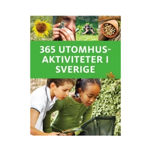 365 utomhusaktiviteter i Sverige (bok, flexband) - Boken är full av roliga och spännande utomhusprojekt och lekar, från att bygga en grotta och göra en regnbåge till att pressa blommor och fånga insekter. Enkla steg-för-stegguider och foton visar dig hur du kommer igång. Ta med dig boken överallt så att du alltid kan utforska naturen med hjälp av ett roligt projekt. Boken kommer att väcka glädjen inför vår fantastiska natur – även den som är precis utanför din dörr.• Bygg ett insektshotell• Gör ditt eget moln• Tolka djurspår• Hitta fossiler• Fånga grodyngel• Och mycket, mycket mer …    Format Flexband   Omfång 192 sidor   Språk Svenska   Förlag Legind A/S   Utgivningsdatum 2021-06-24   Medverkande Catharina Andersson   ISBN 9788775370887  