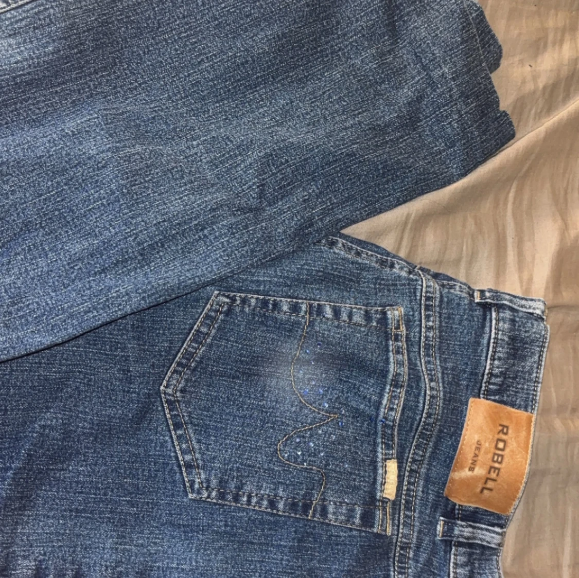 Blå jeans från Robell