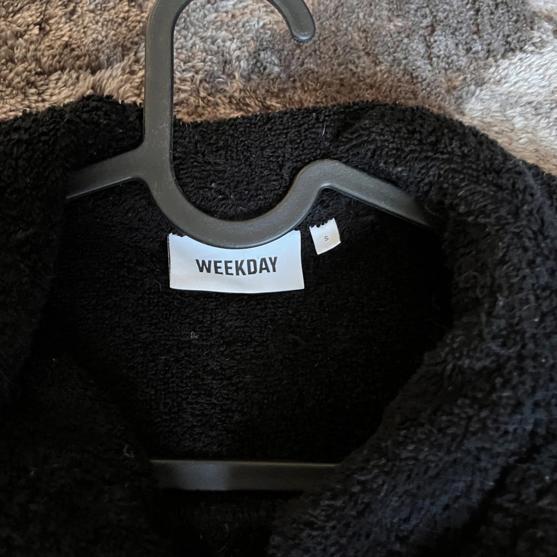 Svart fleecejacka från Weekday - 90