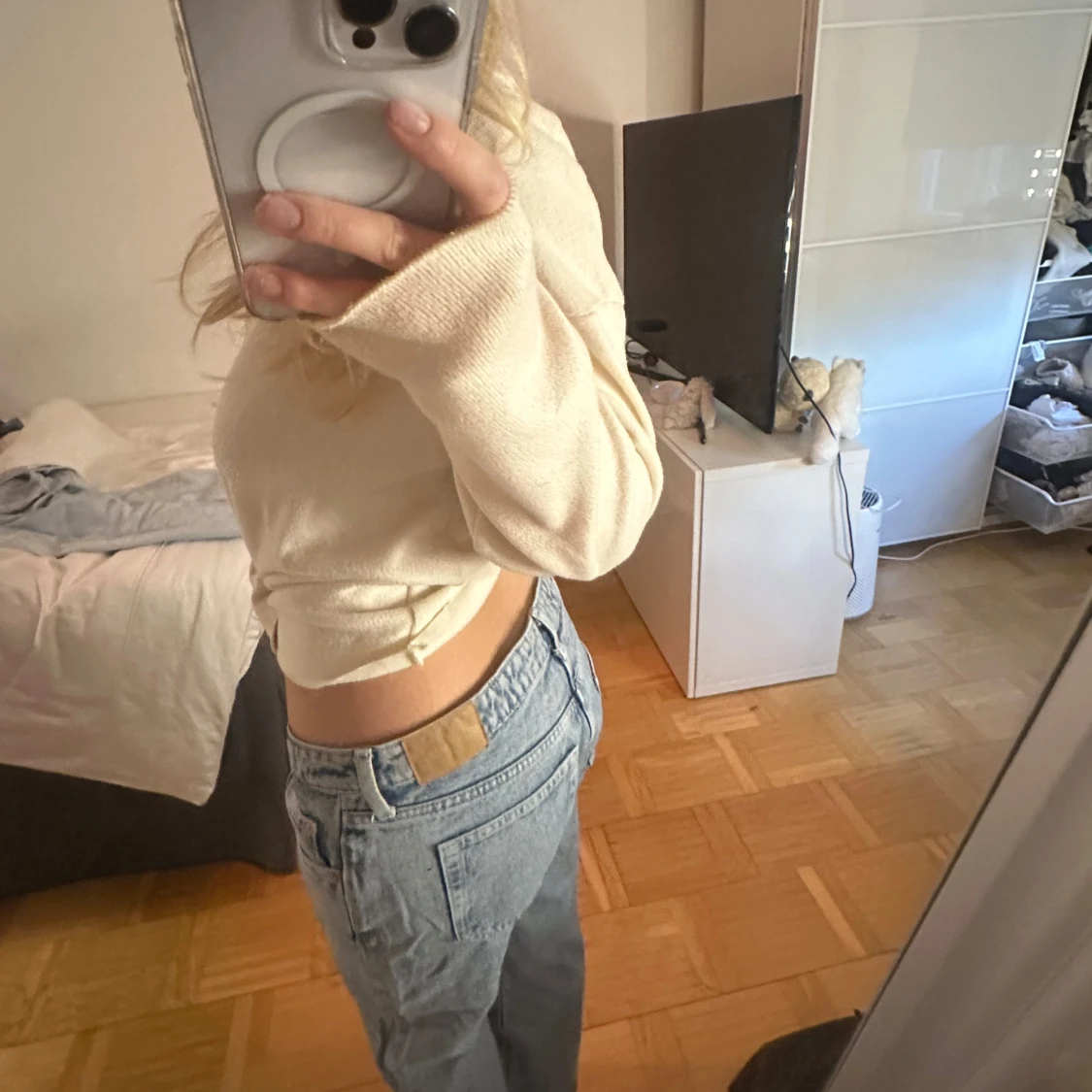 Lågmidjade weekday jeans - 90