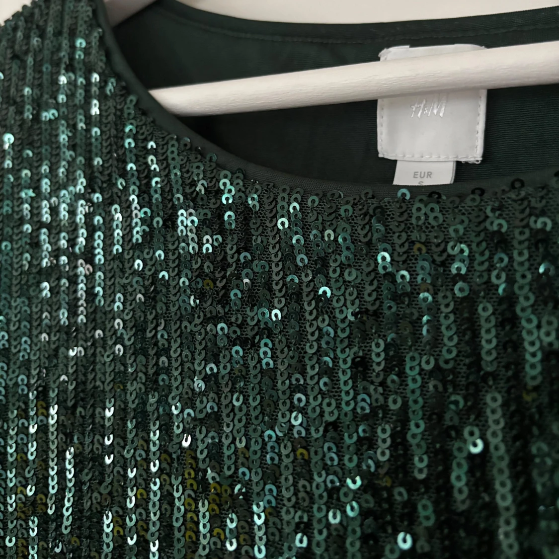 Glittrig topp från H&M - 2