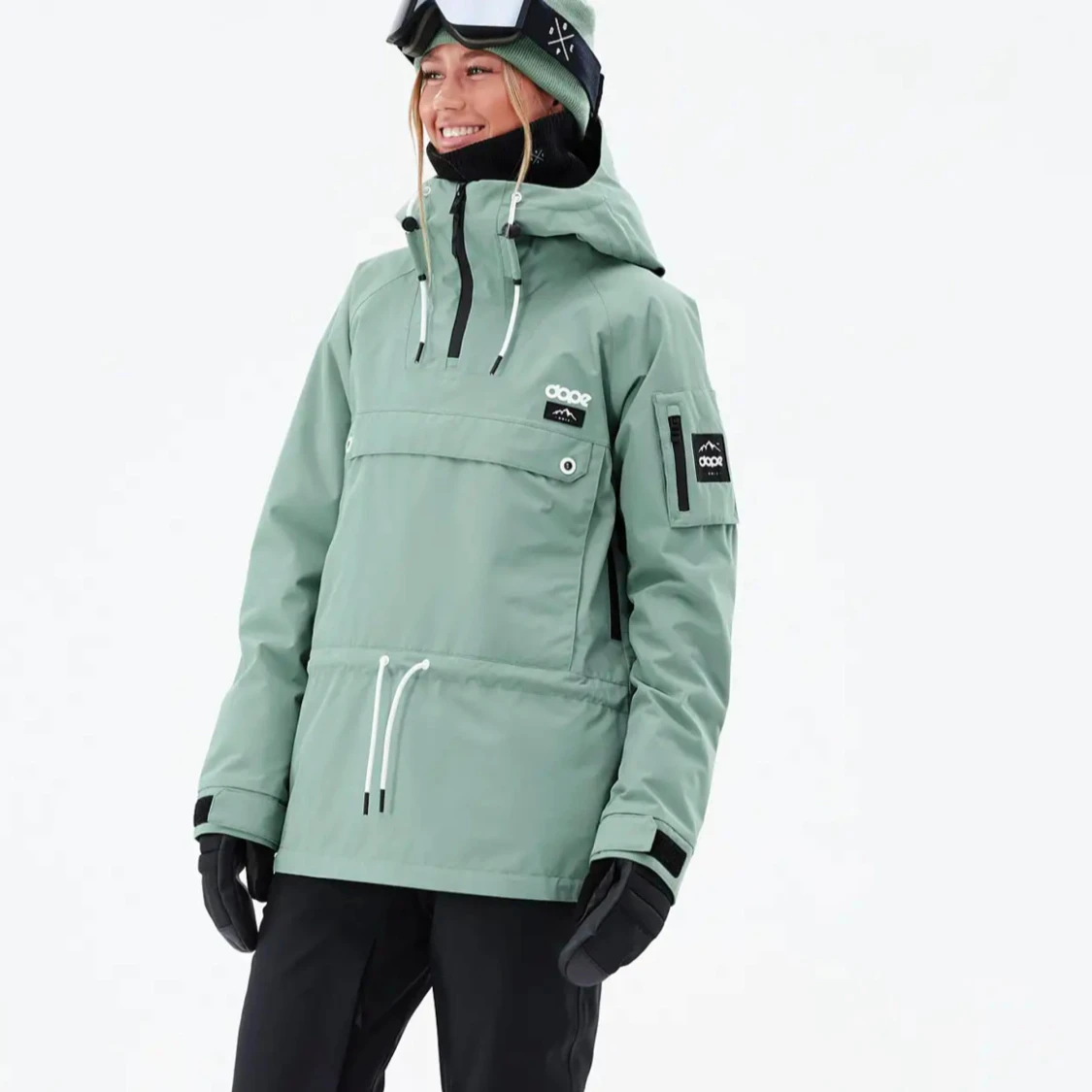 Mintgrön skidjacka från Dope