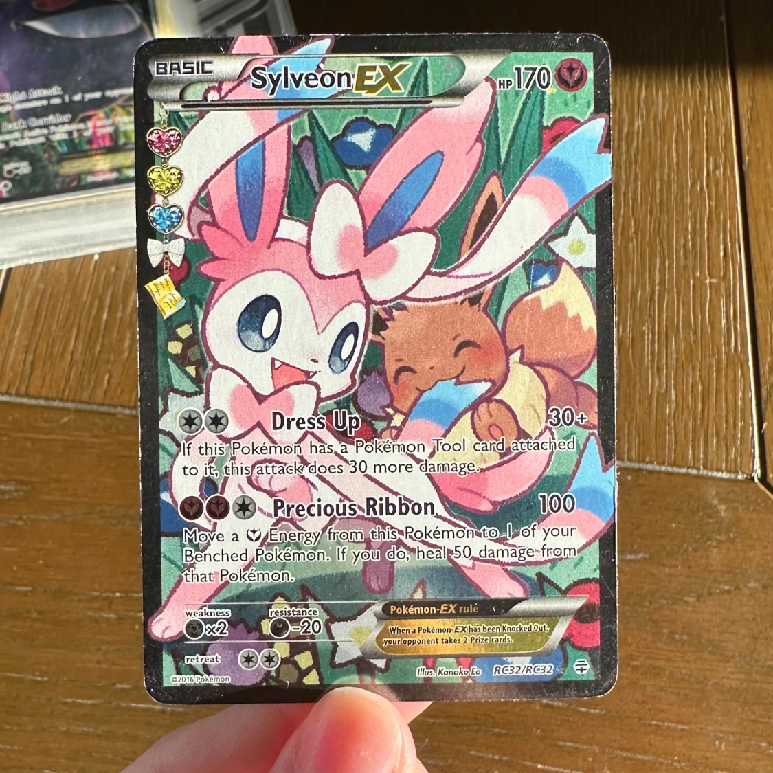 Sylveon EX Pokémonkort