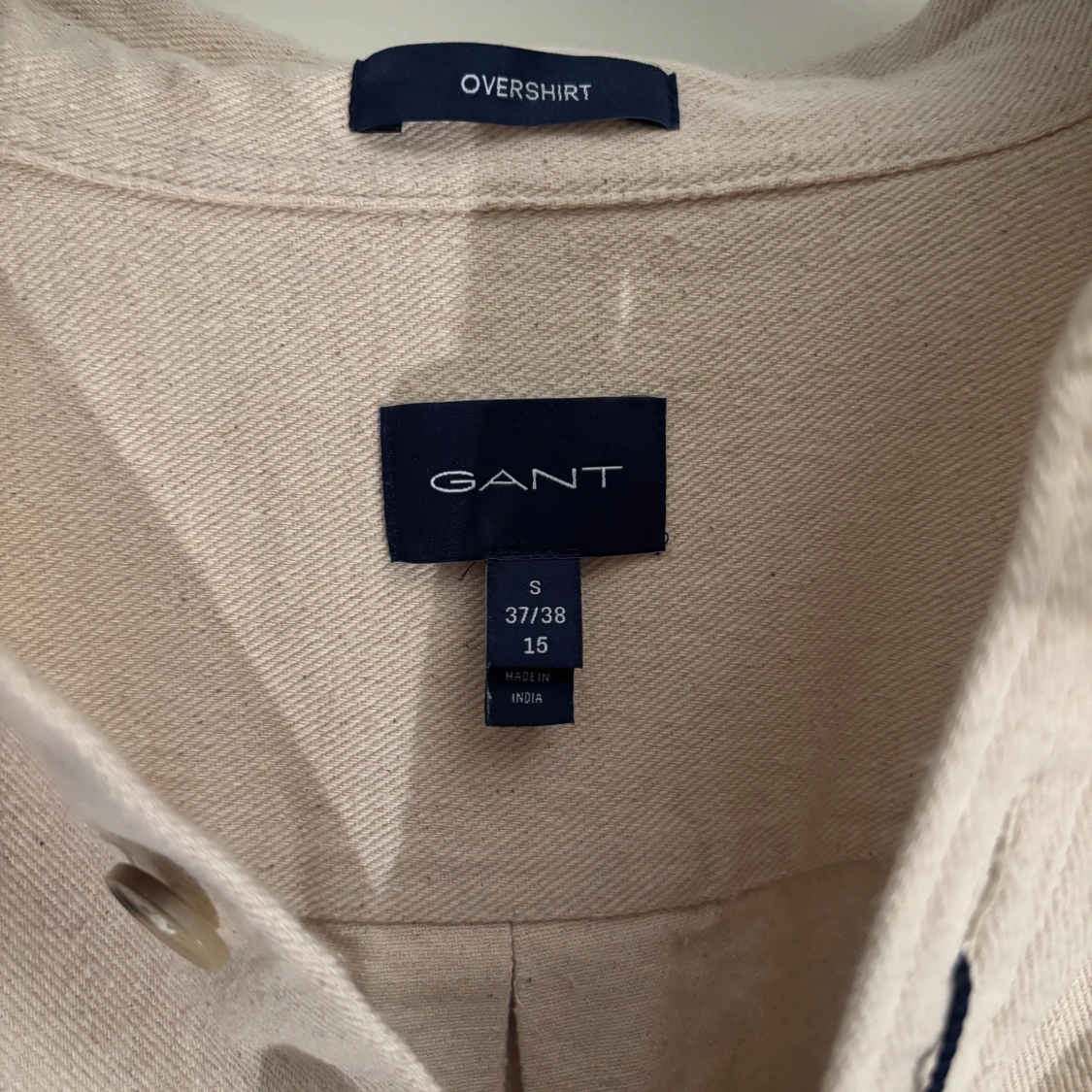 Beige overshirt från GANT - 3