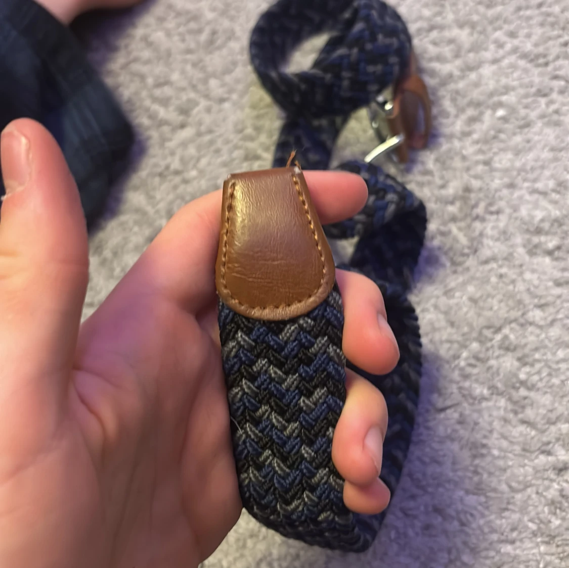 Flätat bälte 110cm - 2