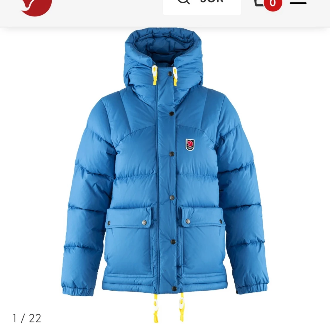 Blå Fjällräven expedition nyskick oanvänd  - 4