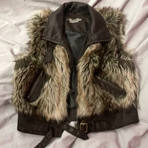 Pälsväst - Super snygg vintage Pälsväst, storlek s/8 💋