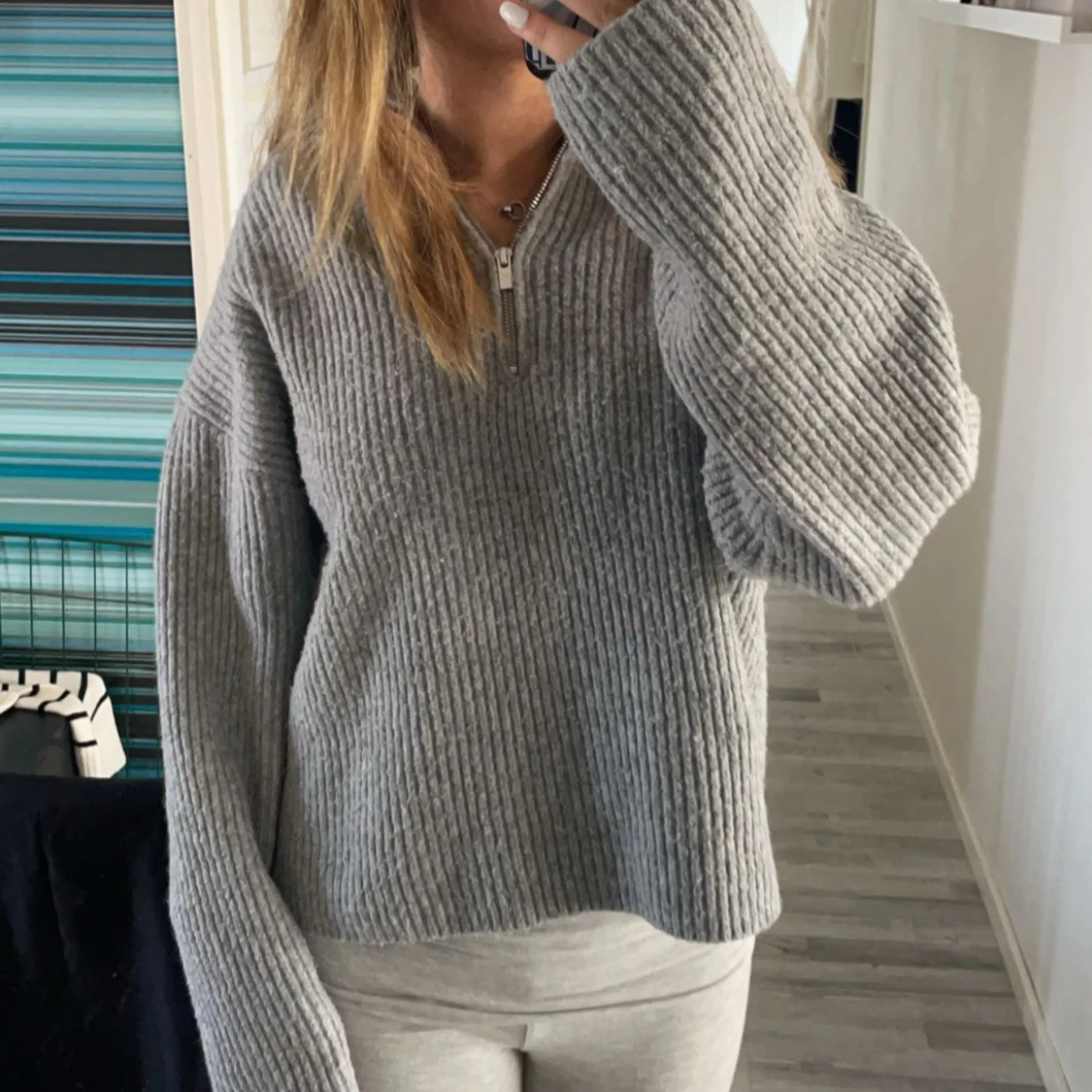 Stickad tröja  - 90