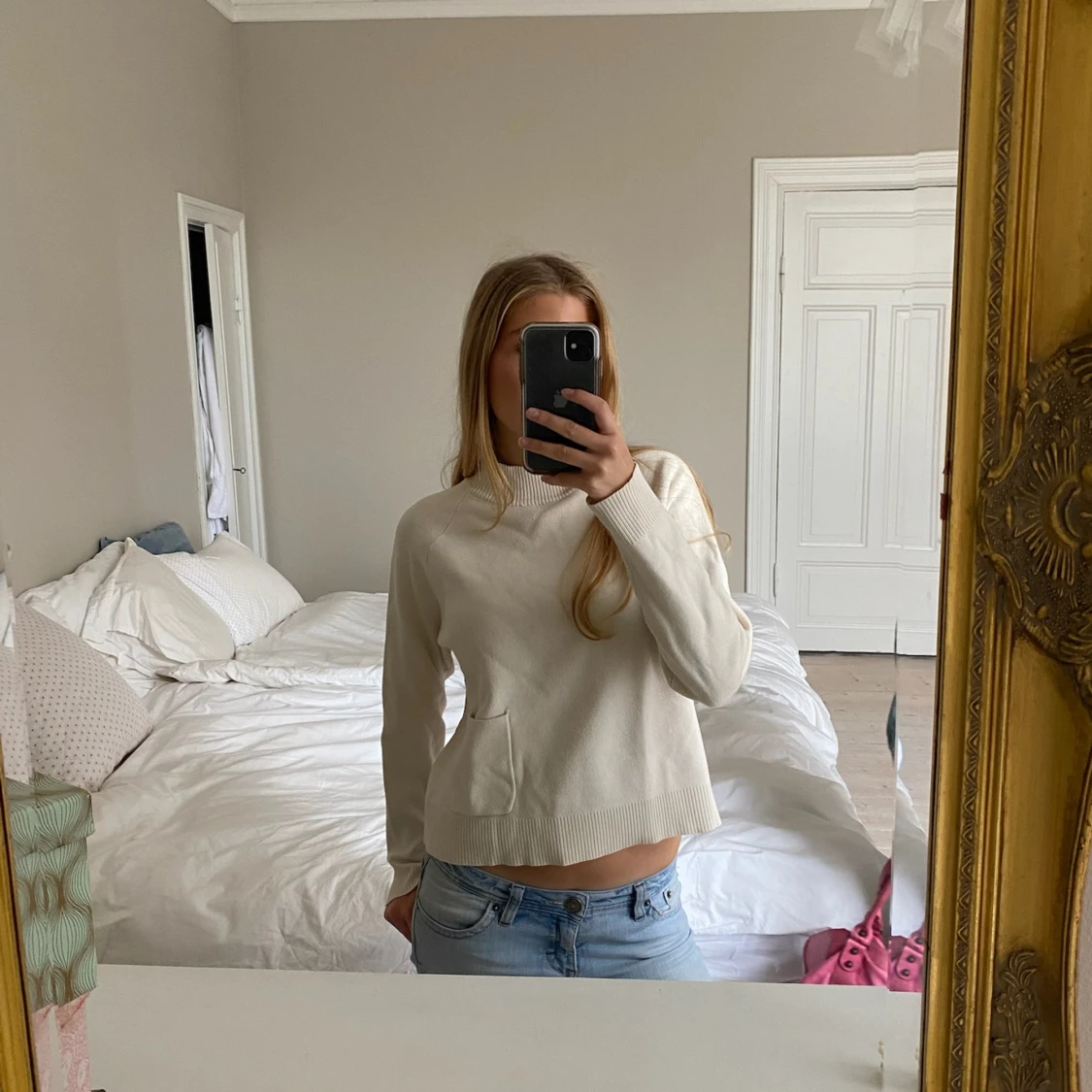 Stickad tröja  - 90