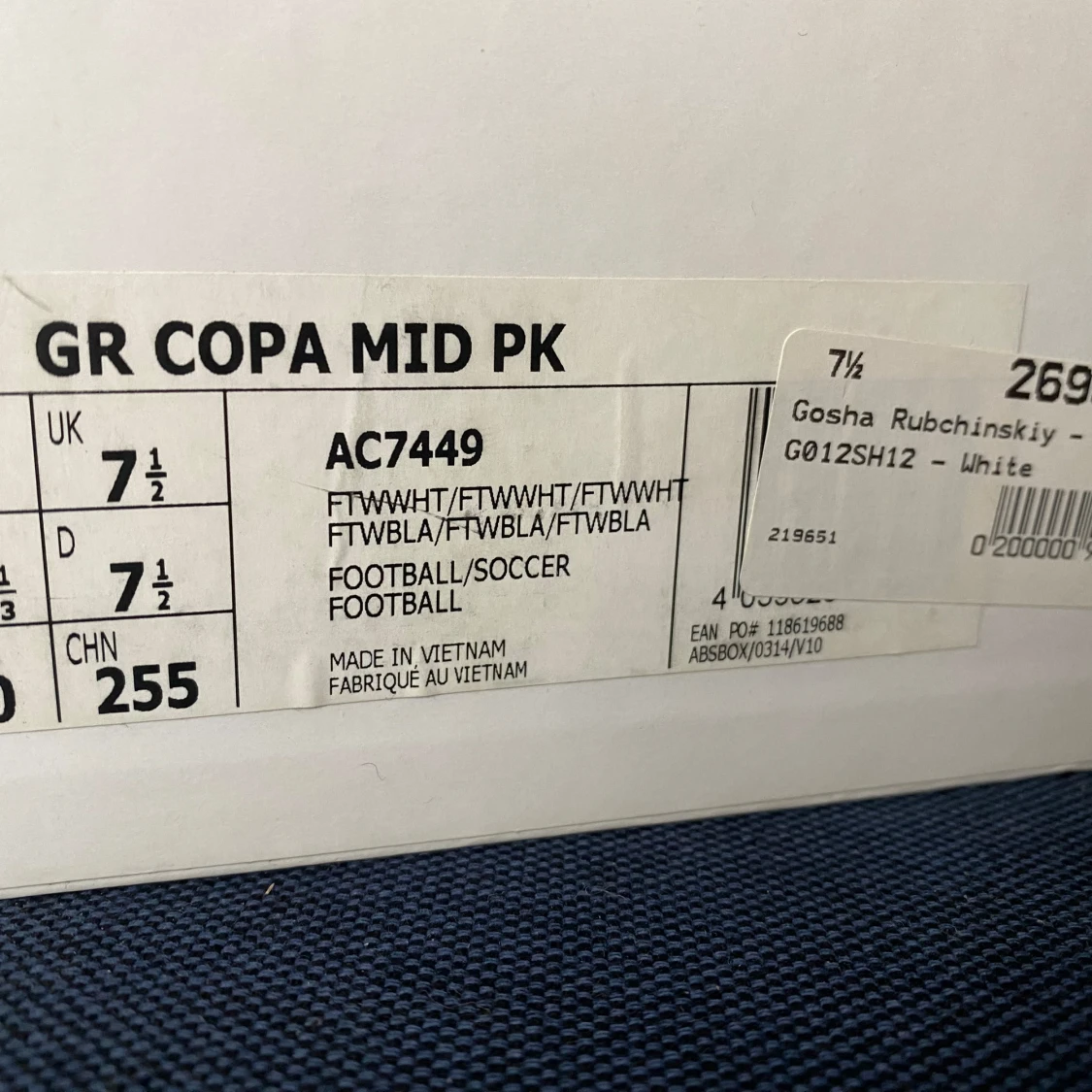 Adidas GR COPA x Gosha strl 41 - 90