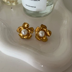 Örhängen  - Säljer dessa superfina och trendiga örhängena i rostfritt stål (så de går att duscha i osv)⭐️ De är köpta i en dyrare smyckesaffär utomlands men har tyvärr aldrig kommit till användning💞 Inköpspriset var 450 kr och de är som sagt helt oanvända💕