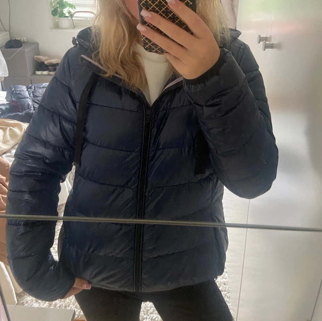 Blå dunjacka 🦋🦋
