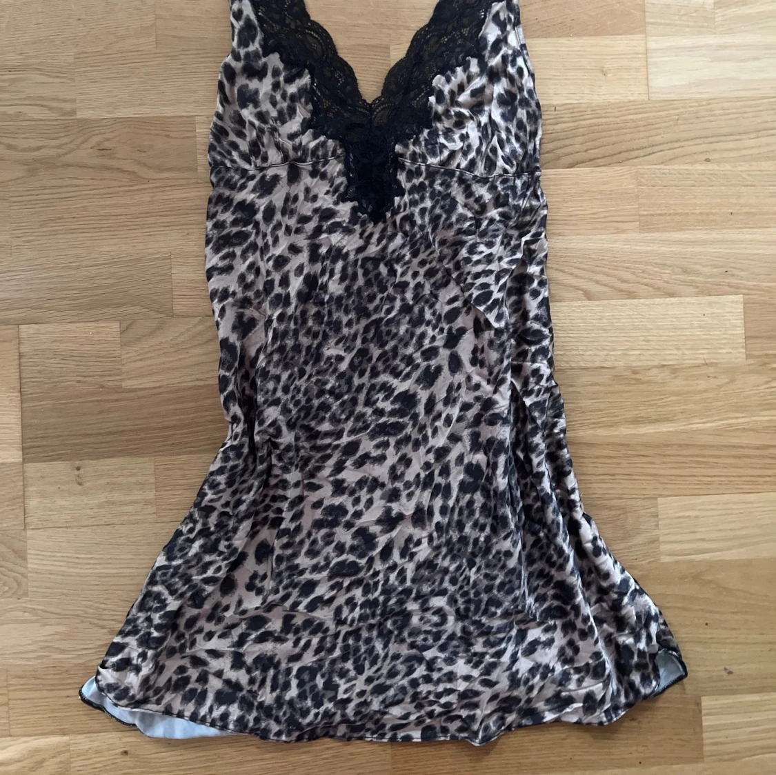 Leopard miniklänning 