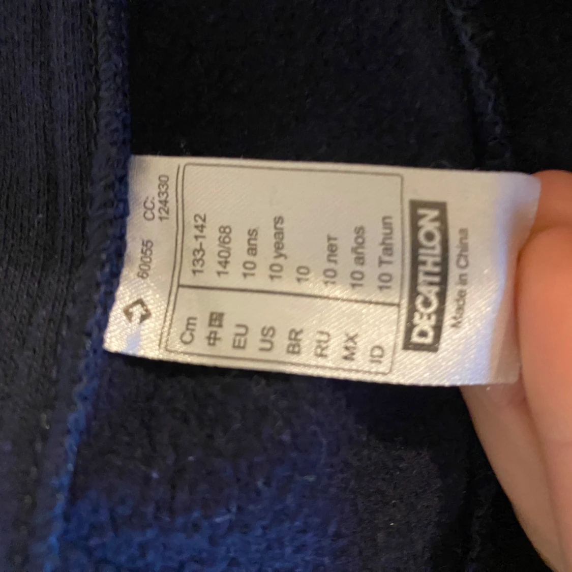 Mörkblå jacka från Fouganza