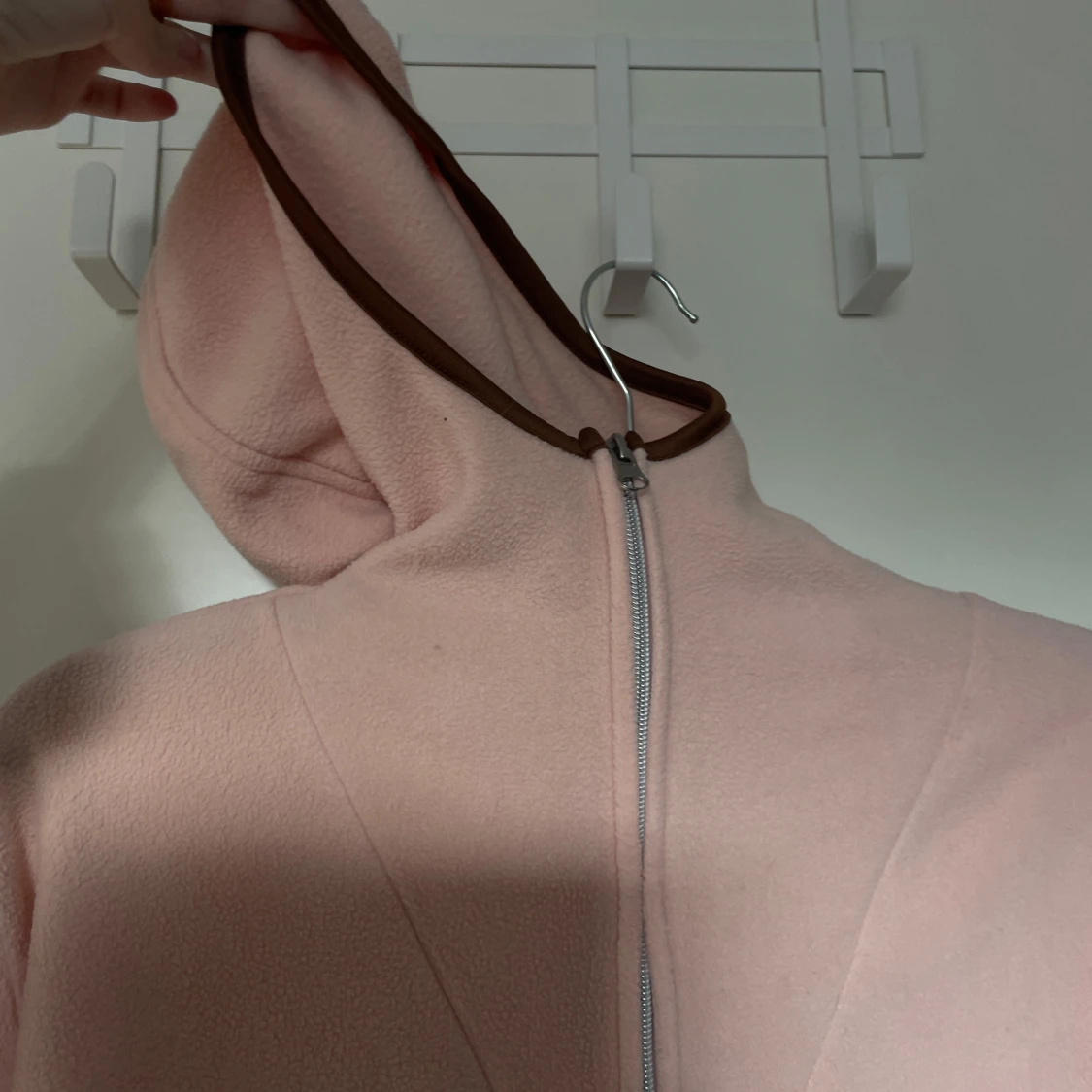 Rosa & Brun Fleecetröja  - 90