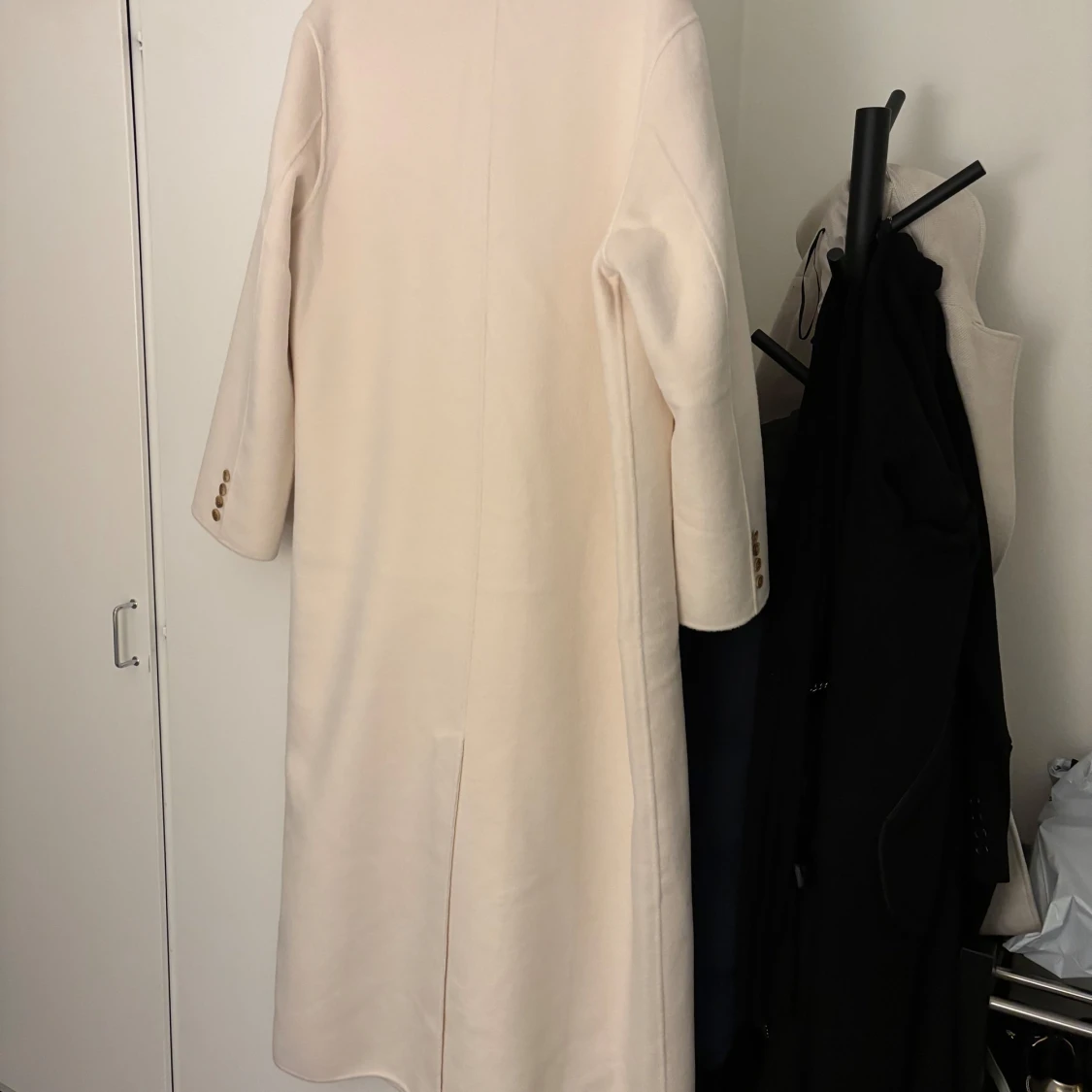 Vit lång kappa - 93