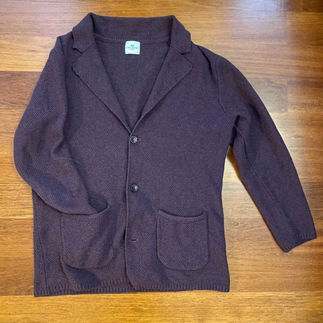 John Henric stickad kavaj/kofta - 90