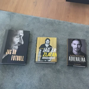 Zlatan Ibrahimovič - Säljer ett paket med alla 3 Zlatan böcker som är perfekt för fotbolls intresserande människor där Zlatan berättar om hela sin karriär. Pris diskuteras!
