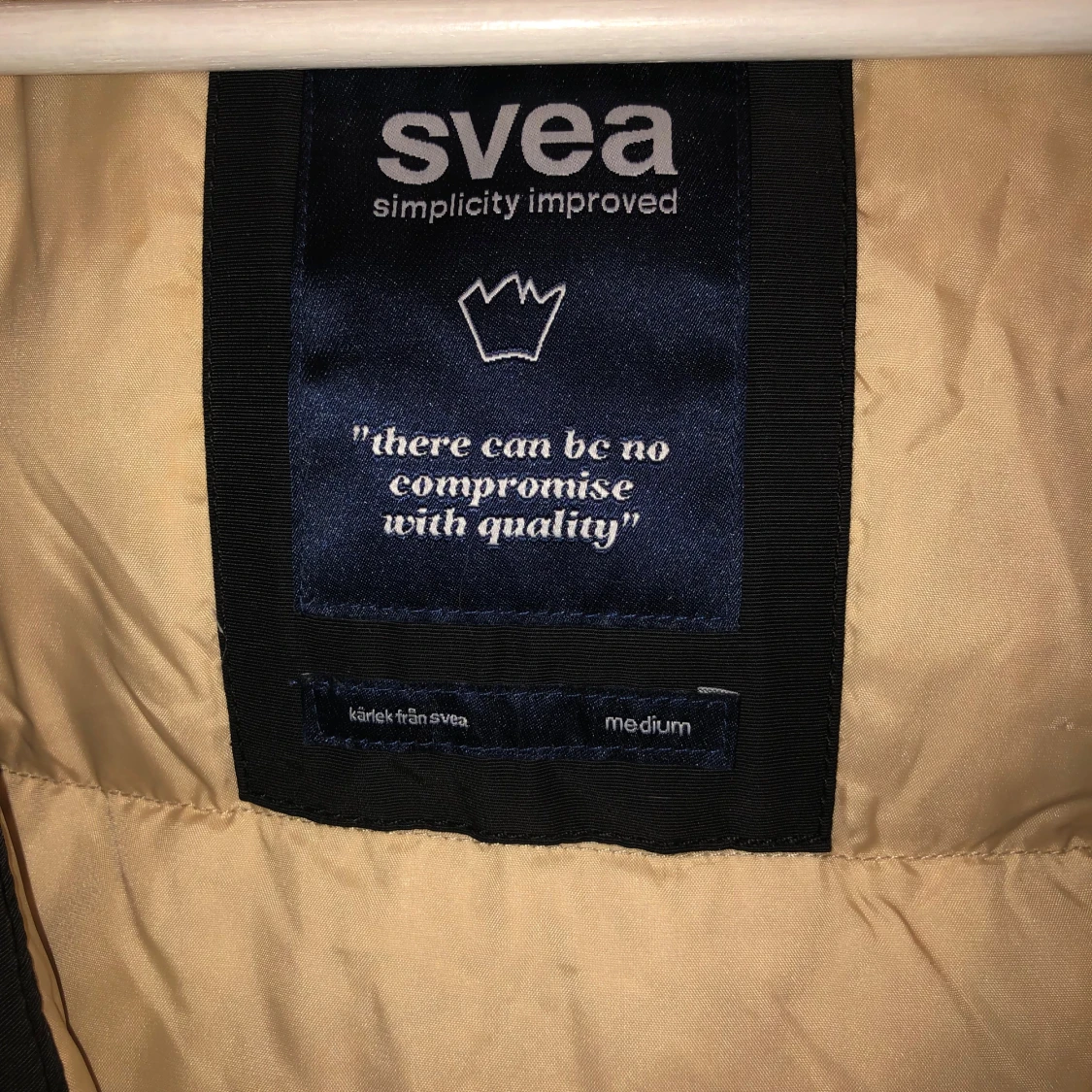 Svart parkajacka från Svea - 91