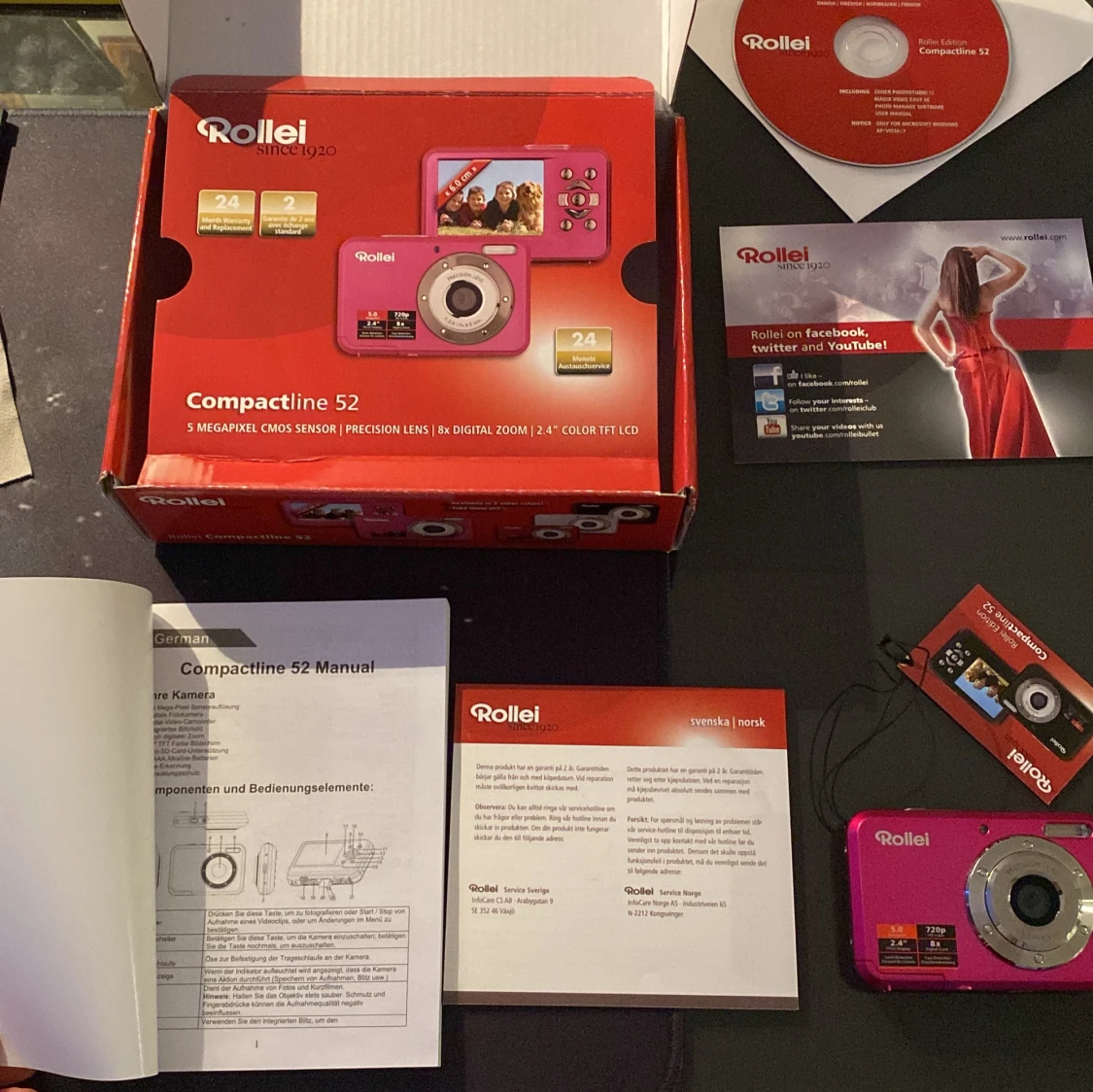 Rollei Compactime 52 Digitalkamera - 90