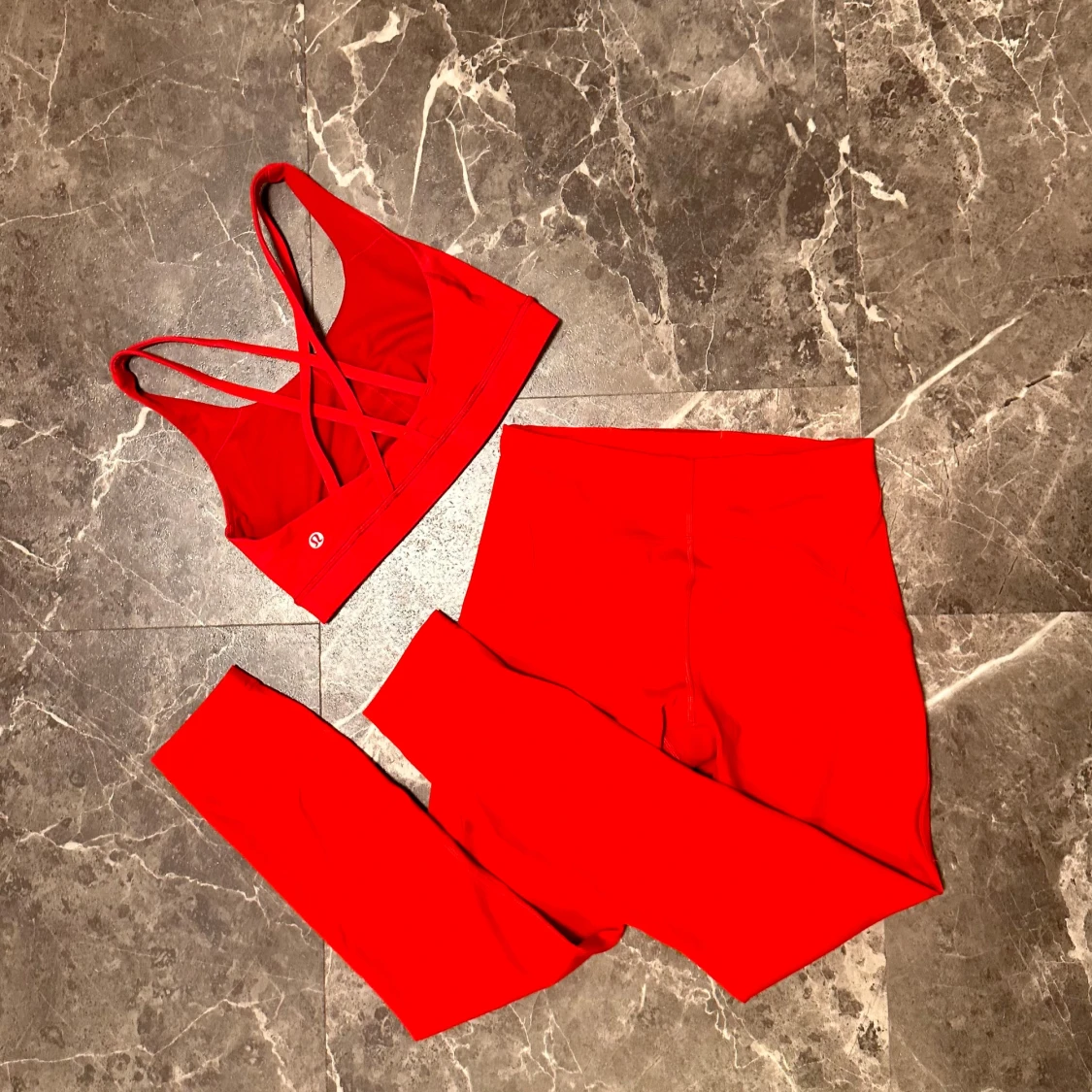 Lululemon - rött set - 90
