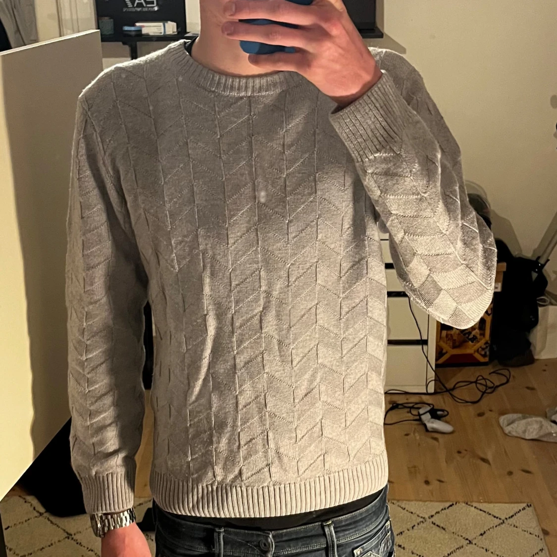 Stenströms stickad merinoull tröja