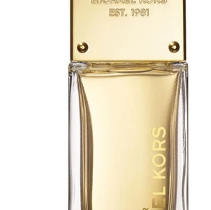 Michael Kors Glam Jasmine Parfym - Elegant parfym från Michael Kors med en lyxig doft av jasmin. Flaskan är rektangulär med en gyllene kork och texten 'Michael Kors' i guld. Perfekt för den som älskar blommiga och sofistikerade dofter. Den kostade 800 att köpa locket har gått söner men man kan fortfarande öppna den.💕