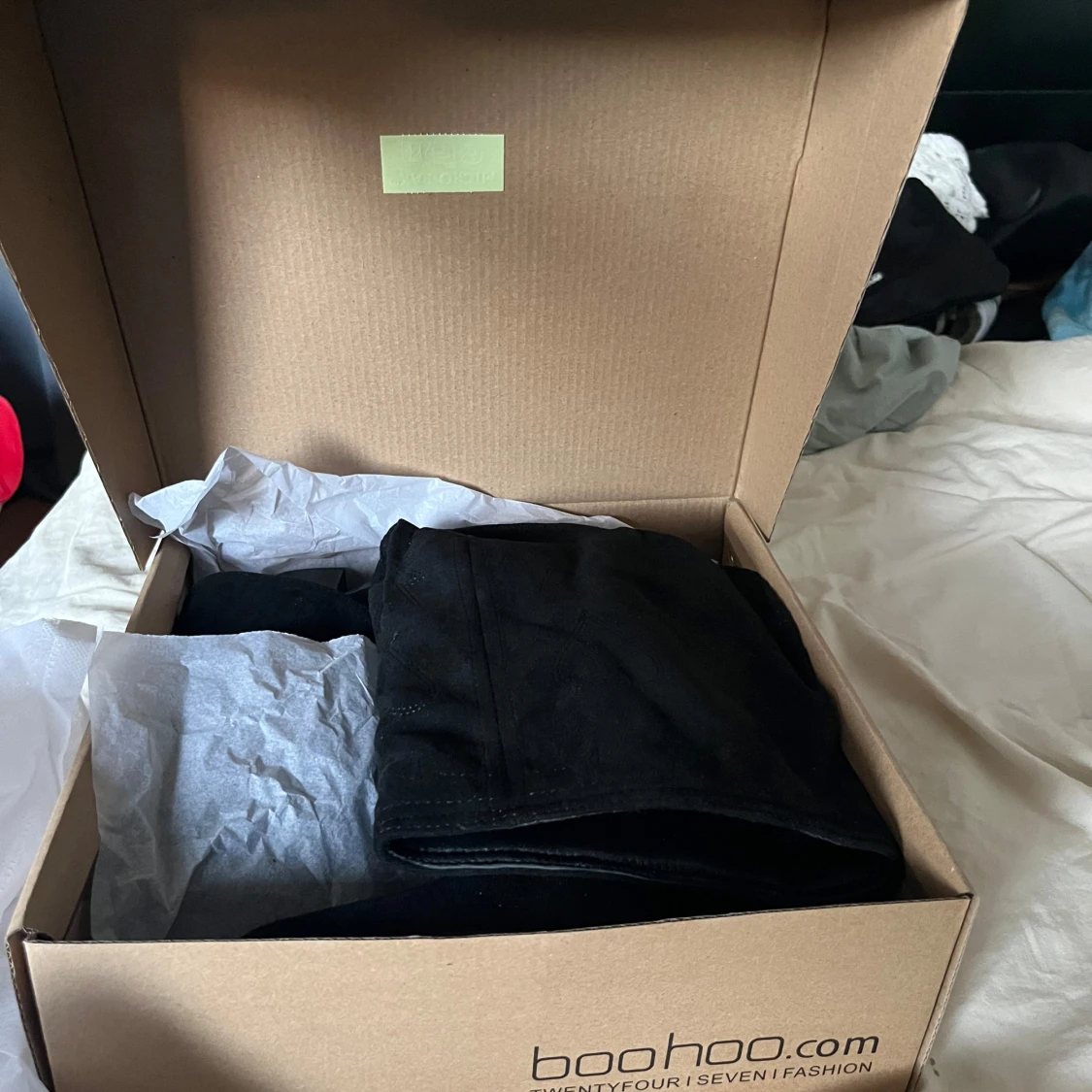 Helt nya fold over boots med detaljer - 92