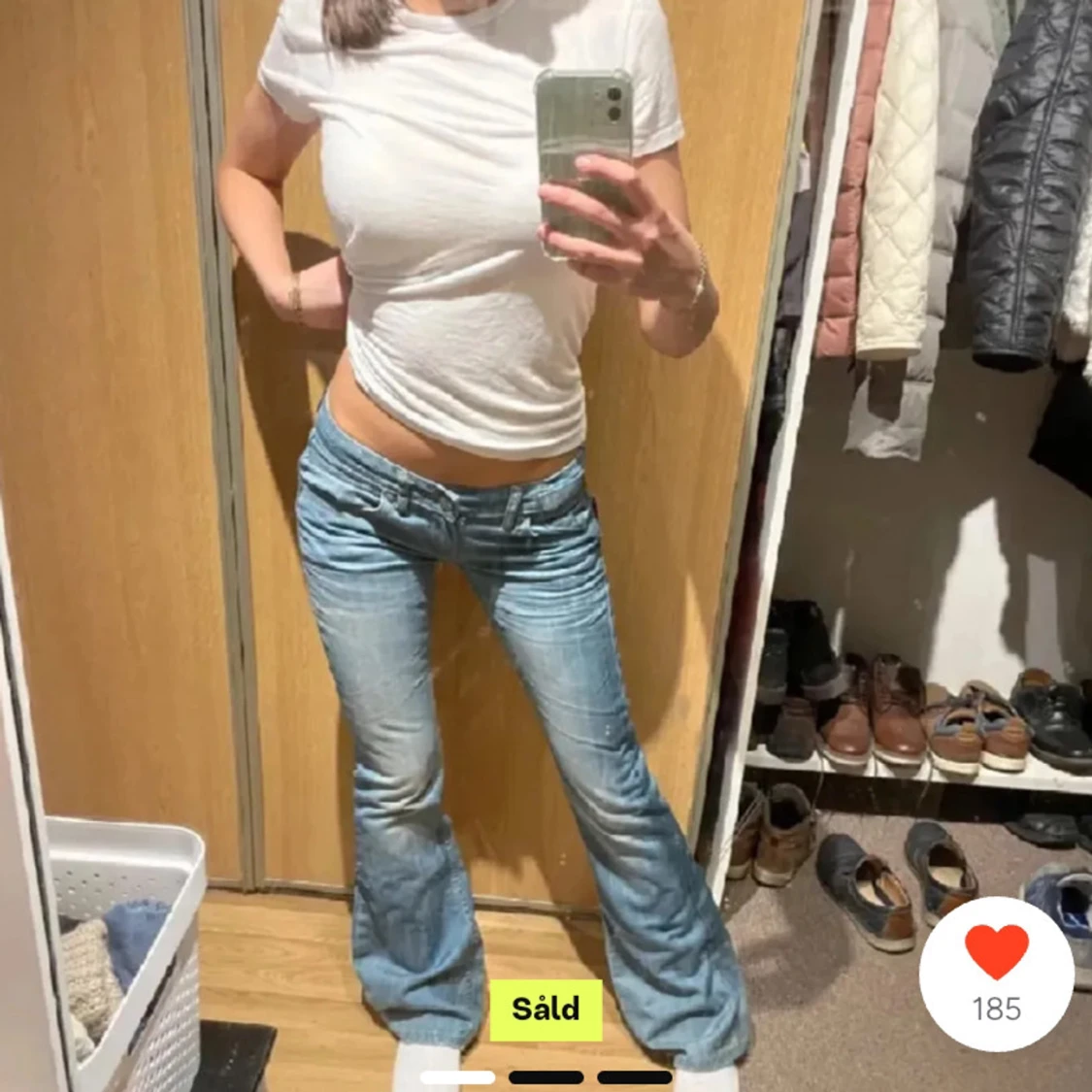 Low waisted bootcut jeans  - 91