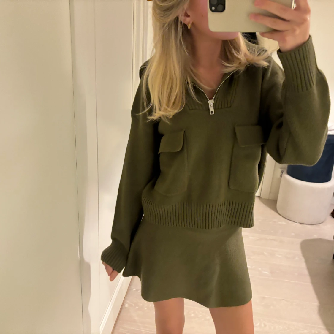 Stickad set från zara