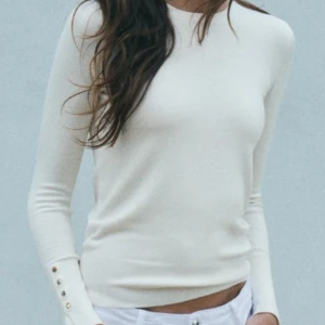 Vit tröja  - Vad material varmt och skönt från Zara