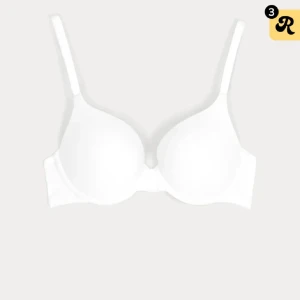 Vit bh med justerbara axelband - Säljer en klassisk vit bh med justerbara axelband. Den har en enkel och stilren design, perfekt för vardagsbruk. Materialet är mjukt och bekvämt, vilket gör den idealisk för daglig användning.